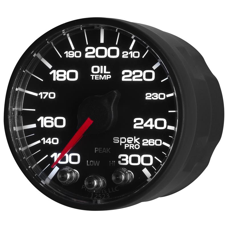 Autometer Spek-Pro - Nascar 2-1/16in Oil Temp 100-300F Bcb Ecu