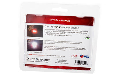 Diode Dynamics 14-21 Toyota 4Runner Tail as Turn Module +Backup Module (USDM) Stage 2