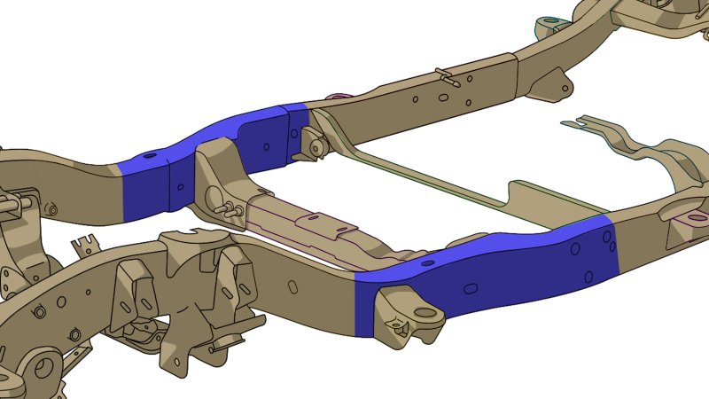 Rustbuster Front Center Frame Section