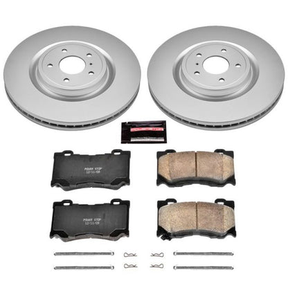 PowerStop Power Stop 09-13 Infiniti FX50 Front Z17 Evolution Geomet Coated Brake Kit