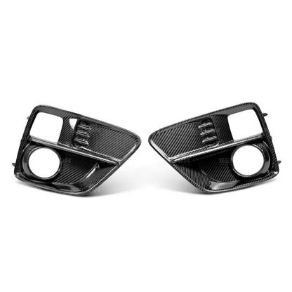 Seibon 15-17 Subaru Impreza WRX/STi Carbon Fiber Fog Light Surrounds (pair)