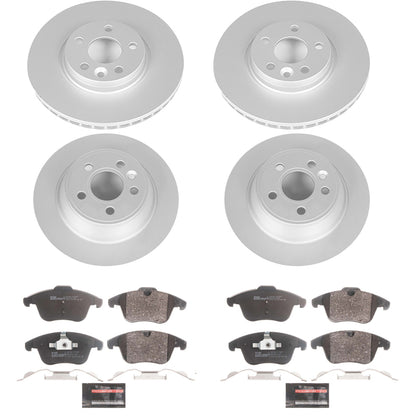 PowerStop Power Stop 15-18 Volvo S60 Front Euro-Stop Brake Kit
