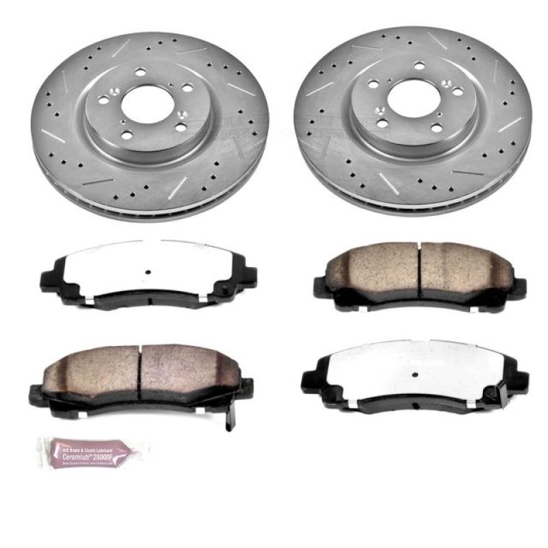 PowerStop Power Stop 09-14 Acura TL Front Z36 Truck & Tow Brake Kit