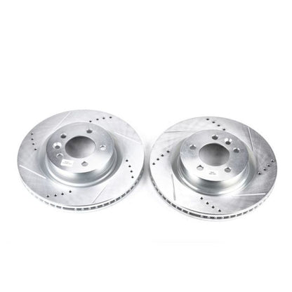 PowerStop Power Stop 05-09 Land Rover LR3 Front Evolution Drilled & Slotted Rotors - Pair