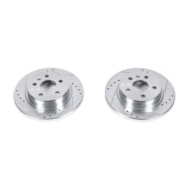 PowerStop Power Stop 13-19 Buick Encore Rear Evolution Drilled & Slotted Rotors - Pair