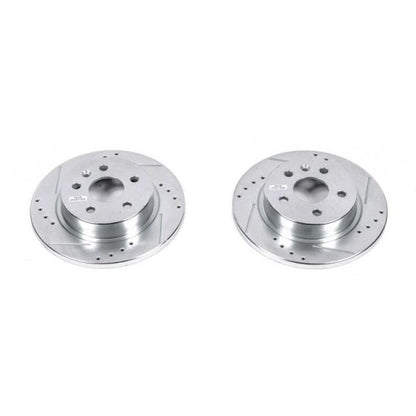 PowerStop Power Stop 13-19 Buick Encore Rear Evolution Drilled & Slotted Rotors - Pair