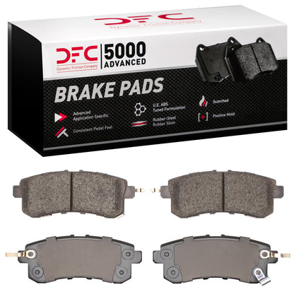 DFC 10-24 Infiniti QX80 Rear 5000 Advanced Ceramic Brake Pads