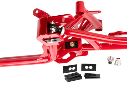 UMI Performance 98-02 GM F-Body K-Member LSX Rr Roll Center Increase- Red
