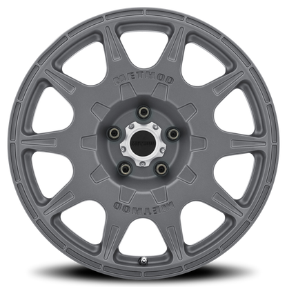 Method Wheels Method MR502 RALLY 17x8 +38mm Offset 5x4.5 67.1mm CB Titanium Wheel