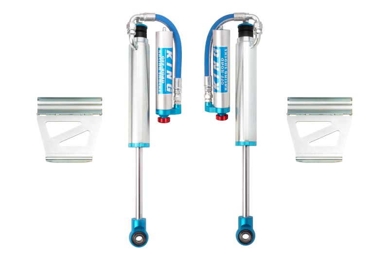 King Shocks 03-09 Toyota Land Cruiser 120 Rear 2.5 Dia Remote Res Shock w/Adjuster (Pair)