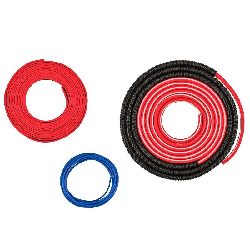 DS18 4-GA Amplifier Install Kit Advance- Red