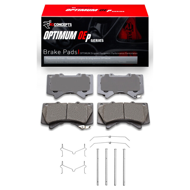R1 Concepts R1 2007-2022 Lexus LX570 Front R1 Optimum OE Pads & Hardware Kit