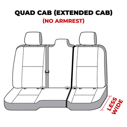 Covercraft 19-23 Dodge RAM 1500 Carhartt SeatSaver Custom Second Row Seat Covers - Brown