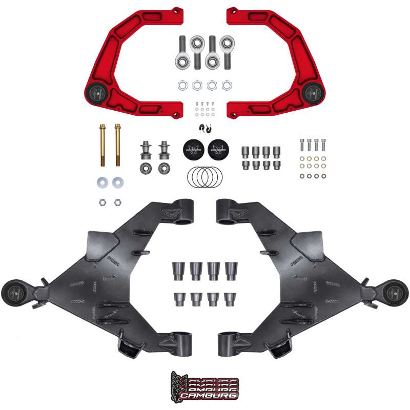 Camburg 22-25 Toyota Tundra 2wd/4wd Trail Series L/T Kit (BILLET UCA) (RED)