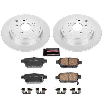 PowerStop Power Stop 06-14 Honda Ridgeline Rear Z17 Evolution Geomet Coated Brake Kit