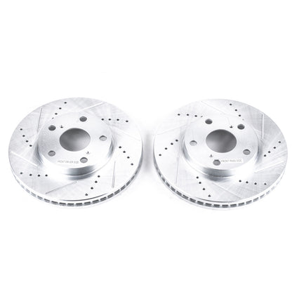 PowerStop Power Stop 92-01 Lexus ES300 Front Evolution Drilled & Slotted Rotors - Pair