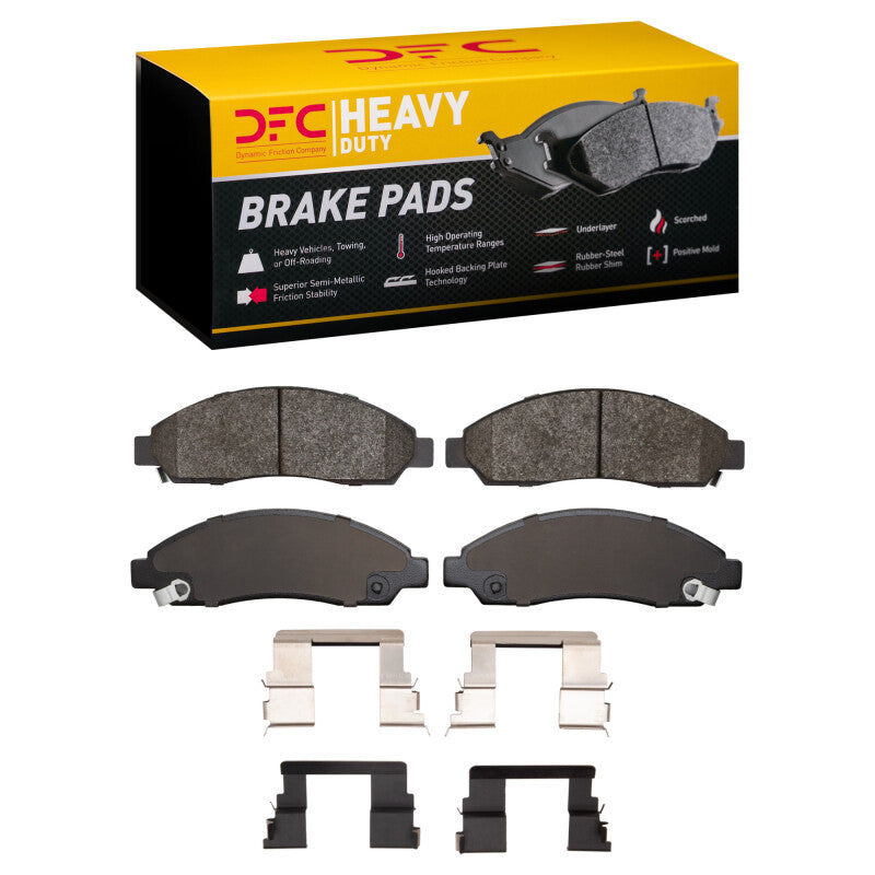 DFC 04-08 Chevrolet Colorado Front Heavy Duty Pads and Hardware Kit