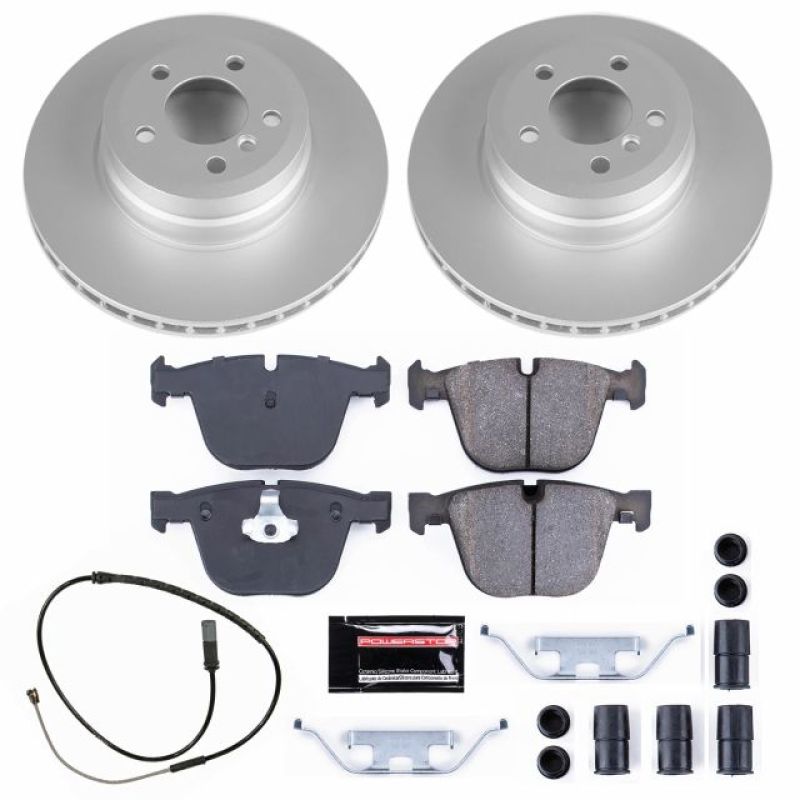PowerStop Power Stop 2019 BMW X6 Rear Z17 Evolution Geomet Coated Brake Kit