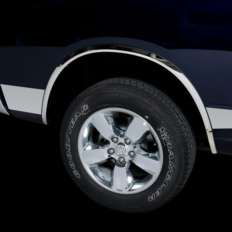 Putco 10-17 RAM 2500/3500 Crew Cab 5.7 Bed 5.5in Wide 12pcs w/o Factory Flares Pro SS Rocker Panels