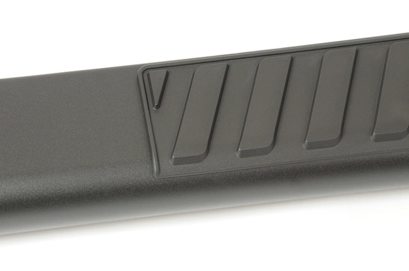 Dee Zee 99-23 Chevrolet/GMC/Dodge/Ford  Full Size Truck Tubes - 6In Oval - Black Steel (CrewCab)