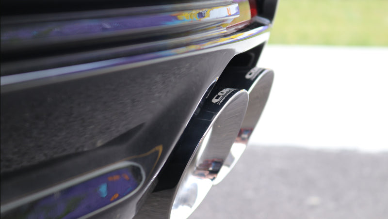 CORSA Performance Corsa 2016-2019 Cadillac ATS 3.6T 4in Inlet / 4in Outlet Twin Black Tip Kit (For Corsa Exhaust Only)