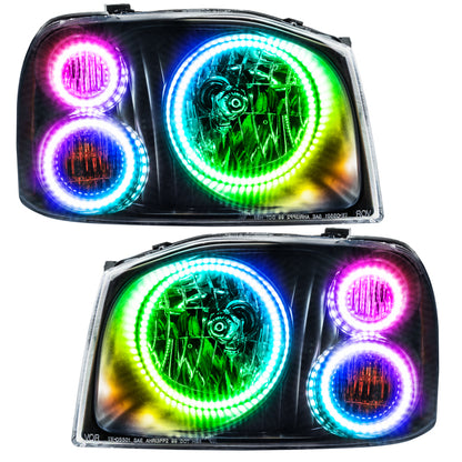 ORACLE Lighting Oracle 01-04 Nissan Frontier SMD HL - Triple Halo - ColorSHIFT w/o Controller