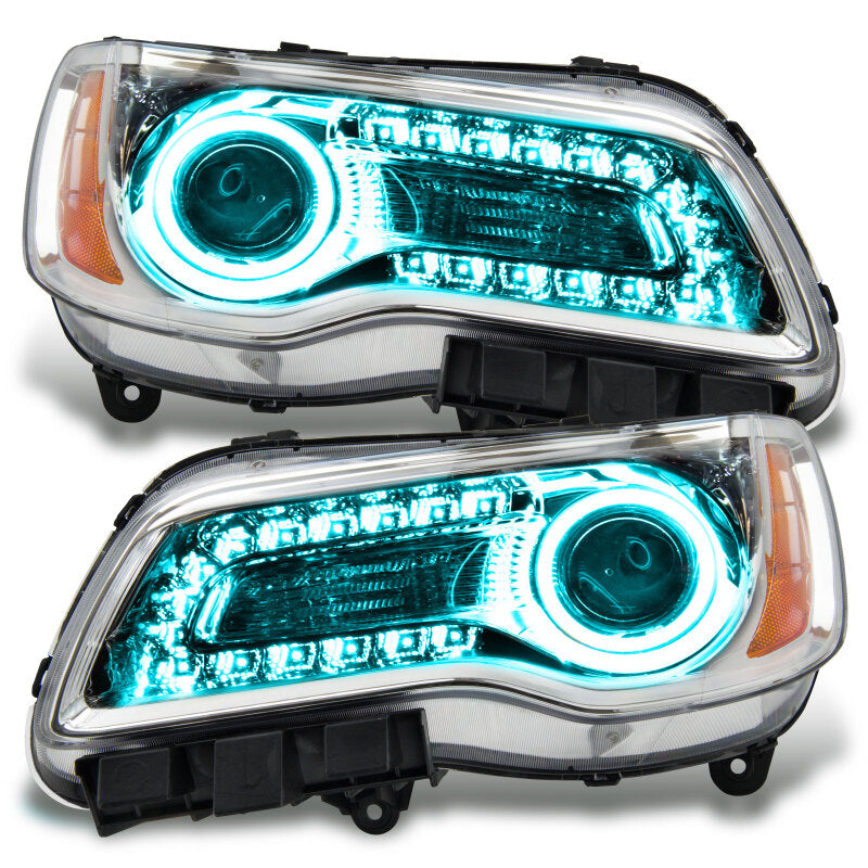 ORACLE Lighting Oracle 11-14 Chrysler 300C SMD HL - Chrome - NON HID - DRL w/ Simple Controller