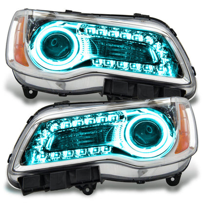 ORACLE Lighting Oracle 11-14 Chrysler 300C SMD HL - Chrome - NON HID - DRL w/ Simple Controller