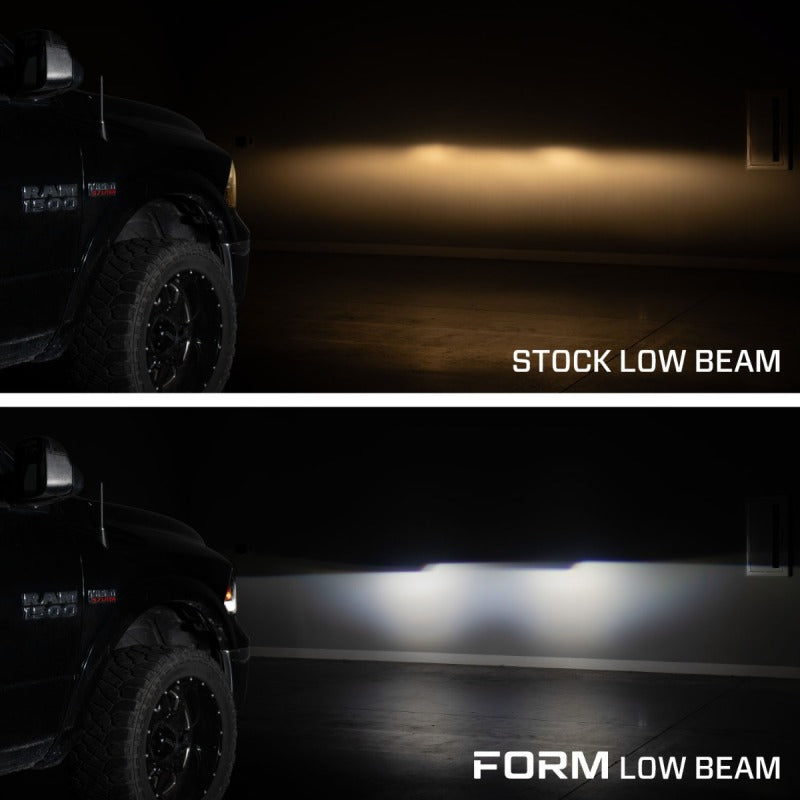 Form Lighting 2009-2018 Ram 1500/2500/3500 Sequential LED Projector Headlights (Pair)