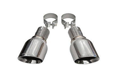 CORSA Performance Corsa 2011-2021 Jeep Grand Cherokee Single 2.5in Inlet / 4.5in Outlet Polished Pro-Series Tip Kit
