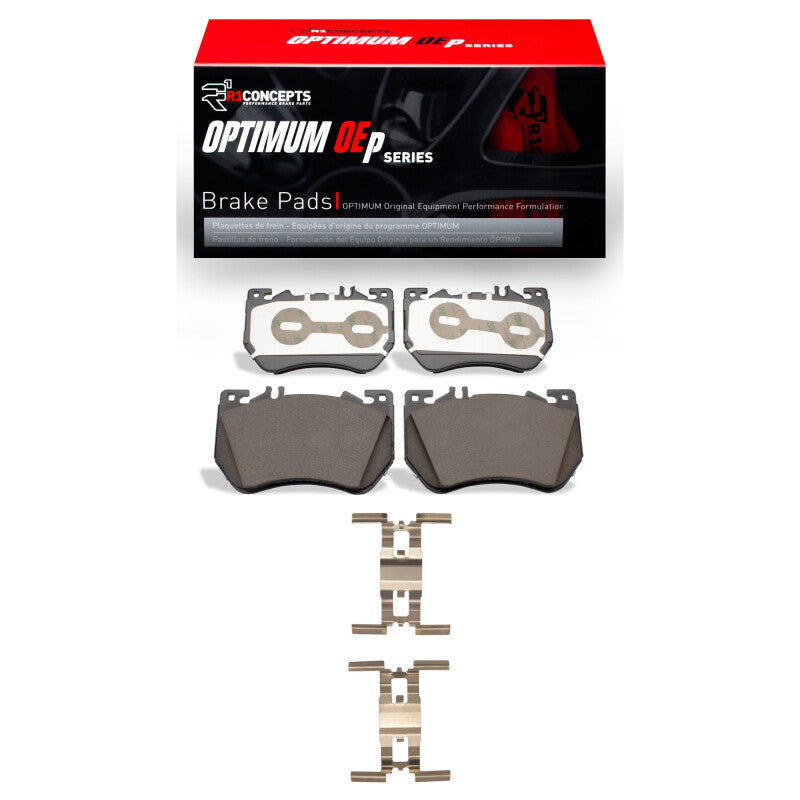 R1 Concepts R1 22-25 Mercedes-Benz E350 Front Optimum OE Pads & Hardware Kit