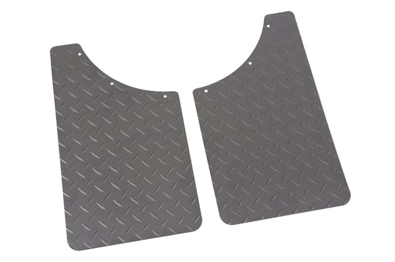 Dee Zee Universal Flaps Brite-Tread Universal 11x19 Notched (Txt Blk)