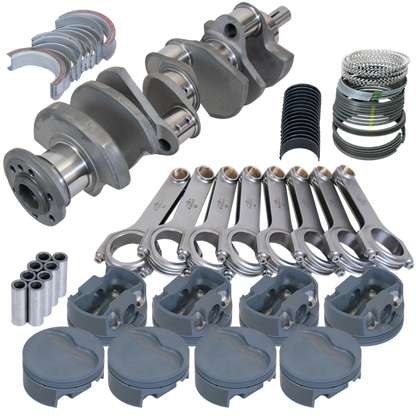 Eagle Pontiac 455 4.500in Crank 6.800in H-Beam -6cc Flat Top 4.185in Pistons Rotating Assembly