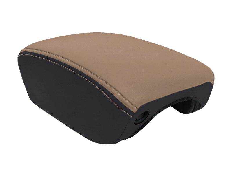 PRP Seats PRP  2018+ Jeep Wrangler JL / Jeep Gladiator JT Center Console Cover - Black/Tan
