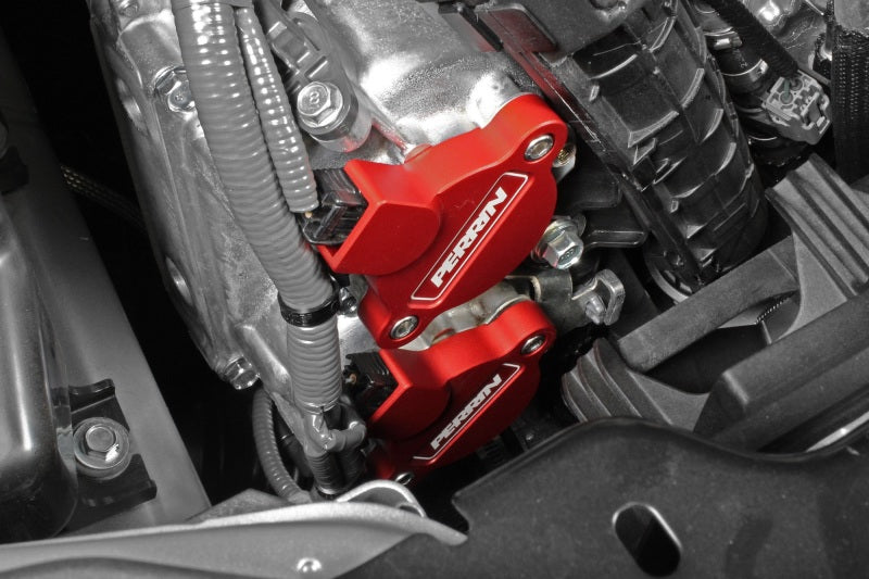 Perrin Performance PERRIN 15-26 Subaru WRX / 04-18 Forester / 20-25 OBXT & LGXT Cam Solenoid Cover - Red