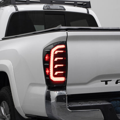 Form Lighting 2016-2023 Toyota Tacoma LED Tail Lights Red (Pair)