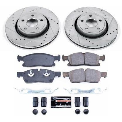 PowerStop Power Stop 13-16 Dodge Durango Front Z23 Evolution Sport Brake Kit