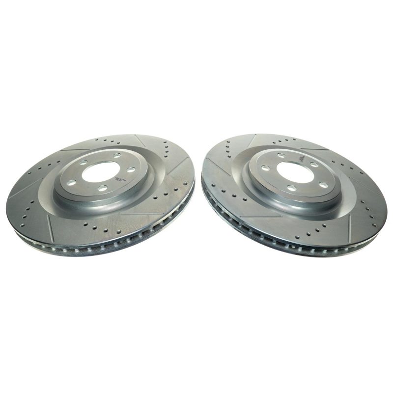 PowerStop Power Stop 20-22 Lincoln Aviator Rear Drilled & Slotted Rotor (Pair)