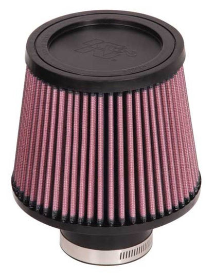 K&N Engineering K&N Universal Rubber Filter-Round Tapered 2.5in Flange ID x 6in Base OD x 5in Top OD x 5in Height