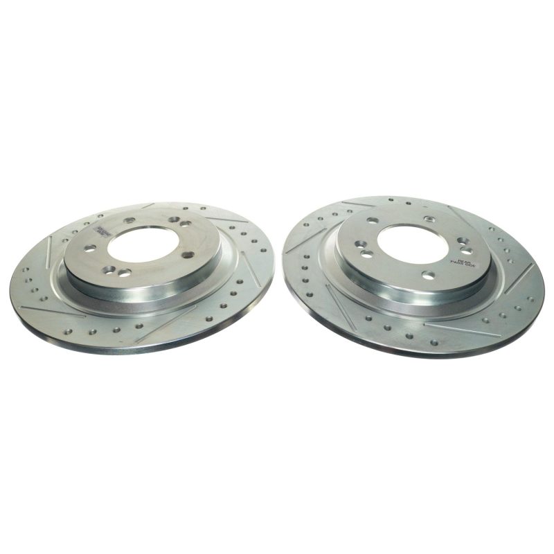 PowerStop Power Stop 21-22 Kia K5 Rear Drilled & Slotted Rotor (Pair)