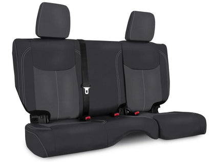 PRP Seats PRP 13-18 Jeep Wrangler JKU Rear Seat Cover/4 door - Black/Grey
