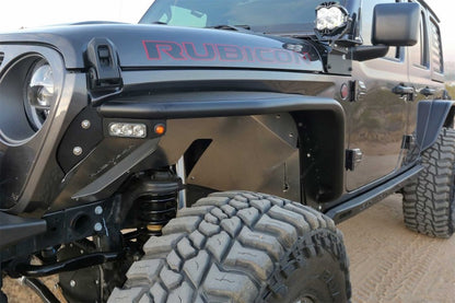 Fabtech 18-21 Jeep JL 4WD Front Steel Tube Fenders