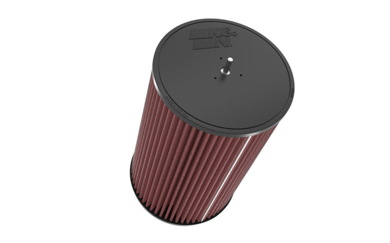 K&N Engineering K&N Universal Round Clamp-On Air Filter 3-1/2in FLG  8in B, 7in T W/STUD, 12-1/2in H