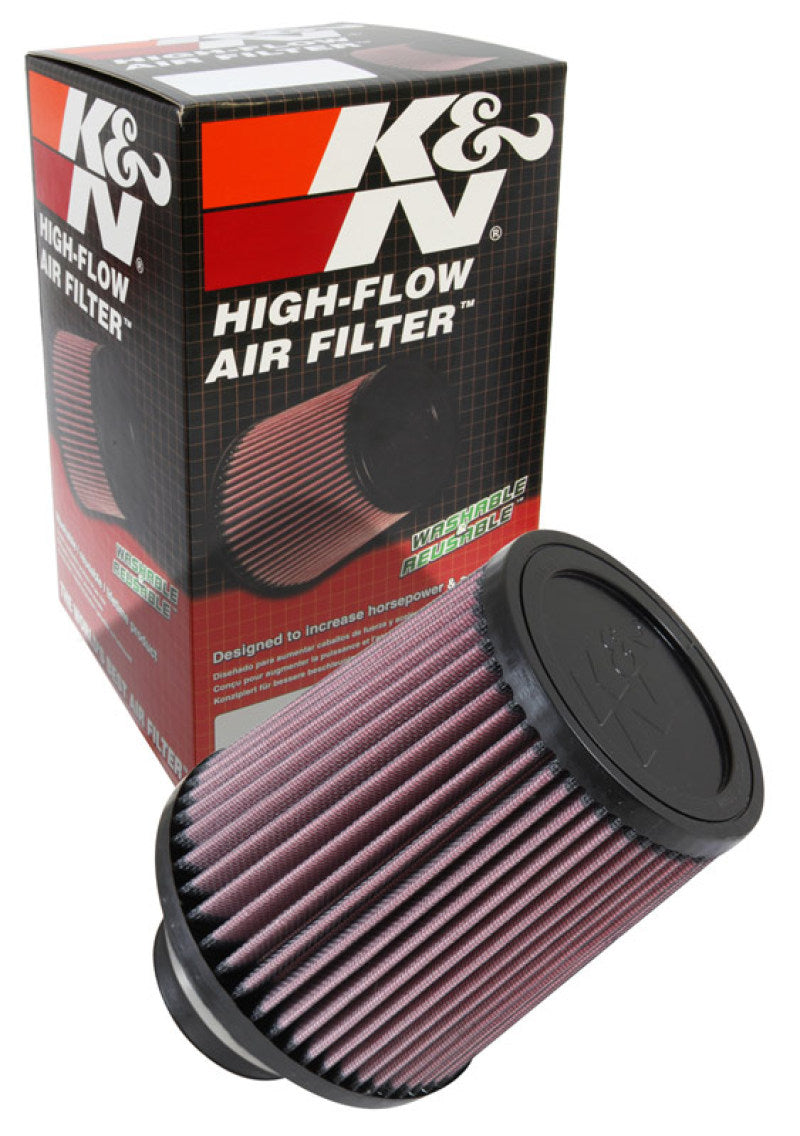 K&N Engineering K&N Filter Universal Rubber Filter 2 3/4 inch Flange 6 inch Base 5 inch Top 6 1/2 inch Height