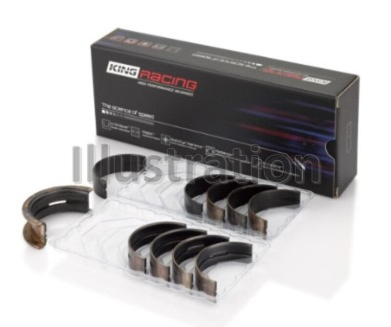 King Engine Bearings Nissan CA16DET/CA18DET/CA20ET (Size 0.25mm) Performance Main Bearing Set