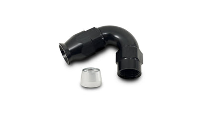 Vibrant -4AN 120 Degree Hose End Fitting for PTFE Lined Hose