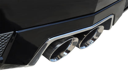 CORSA Performance Corsa 2011-2015 Cadillac CTS Coupe V 6.2L V8 Polished Sport Axle-Back Exhaust