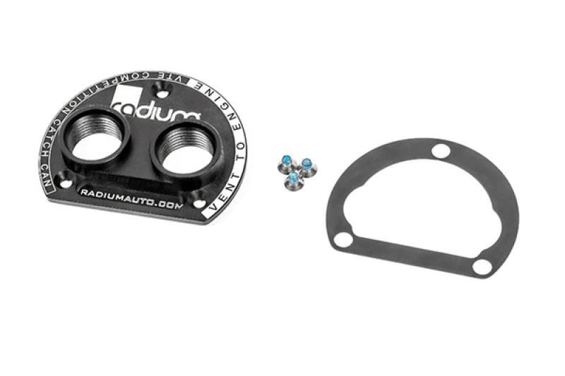 Radium Engineering Radium VTA to VTE Competition Catch Can Adapter - 10AN Orb Ports