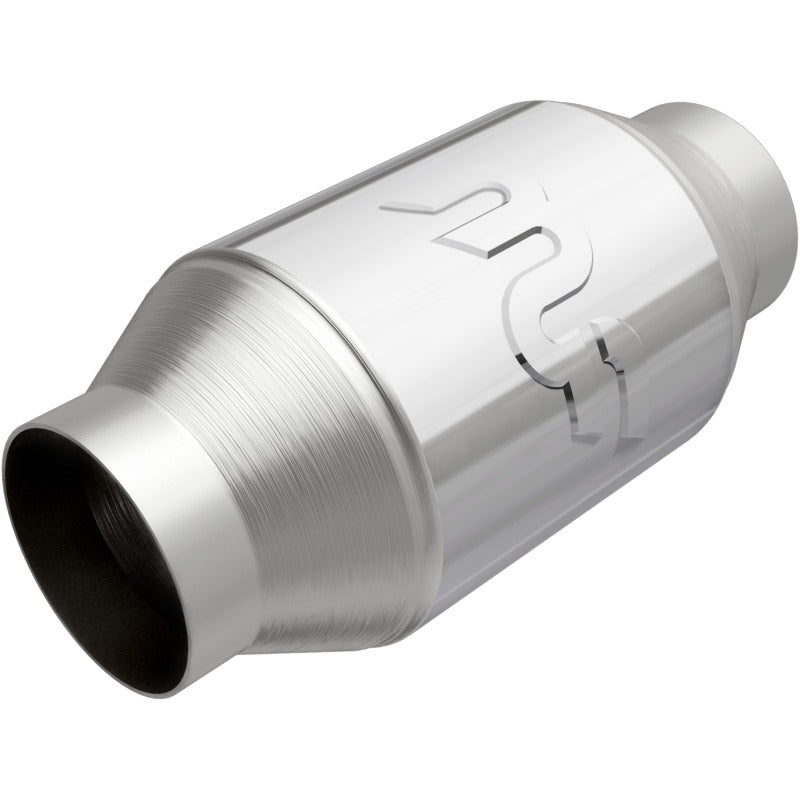 MagnaFlow Premium High Flow Metallic Converter 4in OD - 2.5in In / 2.5in Out