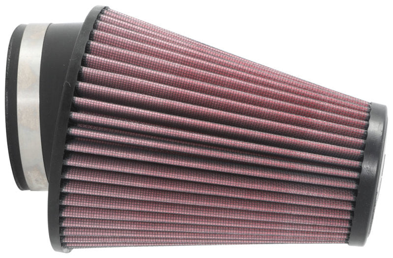 K&N Engineering K&N Universal Clamp-On Air Filter 3-1/2in 10 Degree Flange 5-3/4in B 4-1/2in x 3-1/4in T 7in H